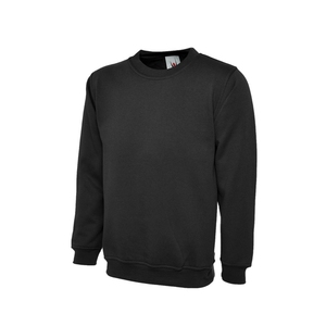 UC203 Mediumweight Sweatshirt Black