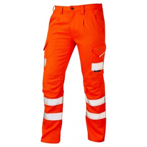 Leo CT04-O Kingford PCX Stretch Cargo Trouser Regular Leg Orange