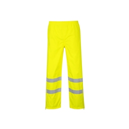 Portwest S487 High Visibility Waterproof Trousers Yellow